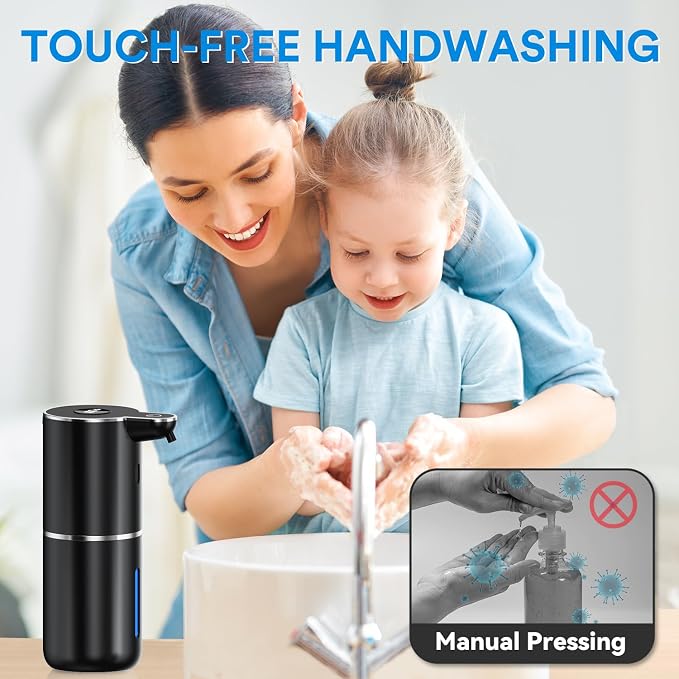 Automatic Foaming Soap Dispenser Touchless, Rechargeable Electric Hand ＆ Dish - Image 8