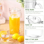Didaey 4 Pcs Acrylic Water Pitcher - Image 3