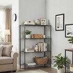 BestOffice 4-Tier Wire Shelving Unit, 1000 LBS Heavy Duty Metal Storage Shelves - Image 2