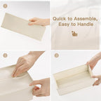 Criusia Drawer Organizer Clothes, 14 Pack Dresser Organizer - Image 8