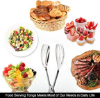 KEBE 2-PACK Serving Tongs for Cooking Buffet Party Catering, Thickening Food - Image 5