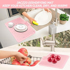 Dish Drying Mat for Kitchen Counter, - Image 7