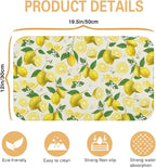 Kitchen Countertop Dish Drying Mat, Super Absorbent Coffee Bar Mat - Image 5