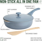 Goodful All-in-One Pan, High-Performance Cast Construction, Dishwasher Safe - Image 4