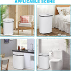 Bigacc 13 Gallon Touch Free Automatic Stainless Steel Trash Can Garbage Can - Image 8