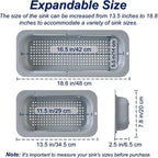 Extendable Sink Colander Strainer Basket - Image 2