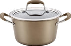 Anolon Advanced Home Hard-Anodized Nonstick Tapered Sauce Pan/Saucepot by Anolon