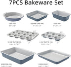CAROTE 7-Piece Nonstick Stackable Baking Pans Set - Image 2