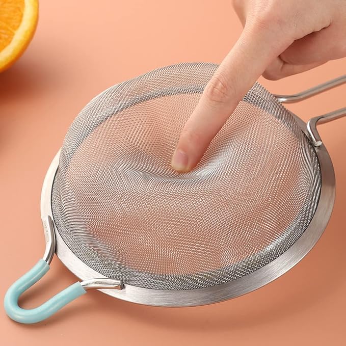 304 Stainless Steel Fine Mesh Strainers - Image 3