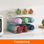 Lifewit 3 Tier Stackable Water Bottle Organizer - Image 7