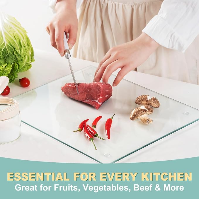 VASUHOME Tempered Glass Cutting Boards - Image 6