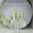 MaisoNovo Soap Dispenser 2-Piece Set | 16.9oz Clear Bottles - Image 5