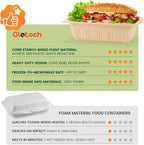 Glotoch Express 28 oz-200 Pack Meal Prep Containers - Image 4