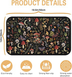 Kitchen Countertop Dish Drying Mat, Super Absorbent Coffee Bar Mat - Image 5