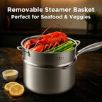 Tri-Ply Stainless Steel Sauce Pan - Image 7