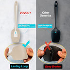 Silicone Spatula Set, High Heat Resistan Rubber Spoon Spatula, Non-Stick - Image 4