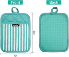 Alselo Silicone Pot Holders Set of 3 Heat Resistant & Non Slip Potholders - Image 2