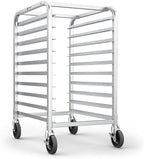 TenUp 10-Tier NSF Aluminum Sheet Pan Rack, Commercial Bakery Cooling & Storage by TENUP