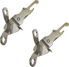 Chef Craft Set of 2 Compact Butterfly Mini Size Can and Bottle Openers by Chef+Craft