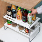 2 Pack Pantry Organization and Storage, Expandable Foil and Plastic Wrap - Image 7