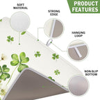 St Patrick's Day Dish Drying Mat 16 x 18 Inch Green Clover Dish Drainer Rack - Image 3