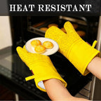 Oven Mitts and Pot Holders Sets 6pcs, Kitchen Oven Glove, High Heat Resistant - Image 4