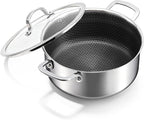 4.6 Qt Stainless Steel Stock Pot by VIVIDCOOKWARE