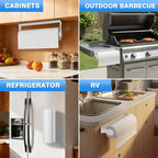 Paper Towel Holder Under Cabinet, Adhesive & Wall Mount, Under Counter Paper - Image 4