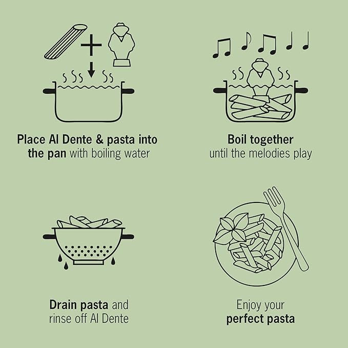 Al Dente Red - The Singing Floating Pasta Timer: Will Sing Different Tunes When - Image 7