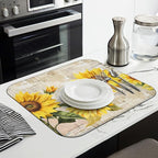 Dish Drying Mat Drainer Pads - Image 3