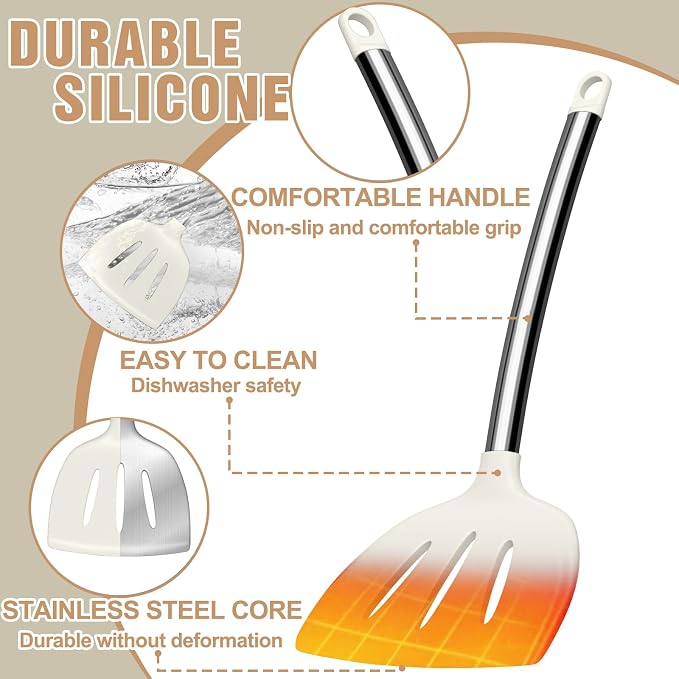 Kitchen Utensils Set-Umite Chef 34 Pcs Silicone Cooking Utensils Set - Image 6