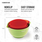 Farberware - 5216128 Farberware Professional Plastic Mixing Bowls - Image 4