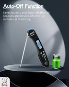 Instant Read Meat Thermometer, 1.2s Fast Read, ±1°F Accuracy, -58°F to 572°F - Image 5