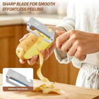 Multi-Functional Vegetable Peeler – Comfortable Wooden Handle - Image 3