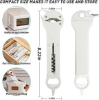 7 in 1 Jar Opener Bottle Opener and Wine Opener - Image 5