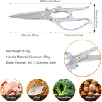 MDHAND Heavy Duty Poultry Shears, Kitchen Food Scissors All Purpose - Image 2