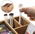 KIRIGEN Wooden Coffee Station Organizer 2-Piece Set - Image 7