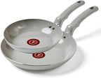 T-Fal Refresh Ceramic Nonstick Frying Pan 2-Pc Set, Oven Broiler Safe up to by T-falbrand