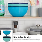 US Acrylic Vista Durable Plastic Salad and Serving 10-inch Bowls | Set of 4 in - Image 6
