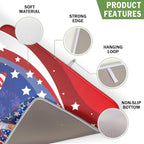 Kawani 4th of July Dish Drying Mat 16x18 Inch Spring Summer Patrioti Gnome - Image 3