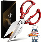 MAD SHARK Heavy Duty Kitchen Scissors, Dishwasher Safe All Purpose Kitchen by MADSHARK