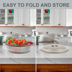 2 in 1, Aidacom Microwave Splatter Cover - Image 5