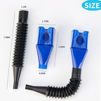 Funnels for Automotive Use, Flexible Draining Tool Snap Funnel, Oil Snap for - Image 4