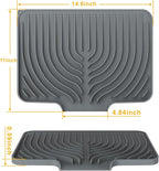 Silicone Drying Mat for Kitchen Counter, Dish Drying Rack Matt - Image 2