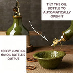 Ceramic Olive Oil Dispenser Bottle - Image 5