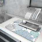 Summer Coastal Dish Drying Mats - Image 5