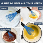 Eddeas Silicone Whisk, Non Scratch Whisk - Image 3