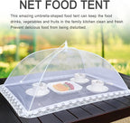 JULBEAR 4 Pcs Large and Tall Mesh Food Cover Tent Umbrella Food Screen Covers - Image 6