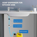 Yofidra Soap Dispenser for Kitchen Sink: Built in Sink Soap Dispenser Pump - Image 2