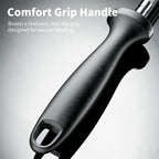 Knife Sharpener Rod, 13 Inch Carbon Steel Honing Steel - Image 6